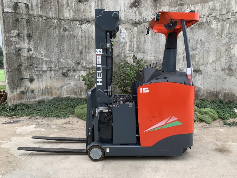 Xe nâng điện reachtruck Heli 1,5 tấn