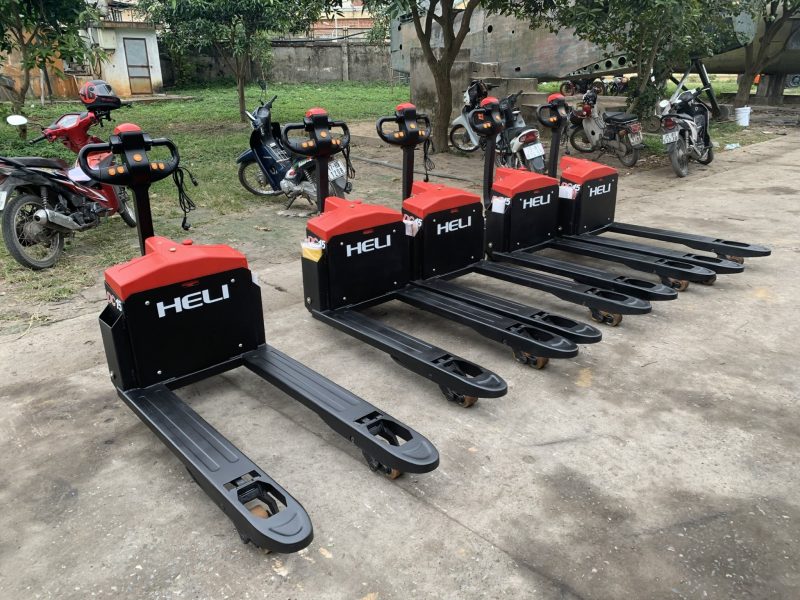 Xe nâng tay điện nhà kho Heli CBD15-170J