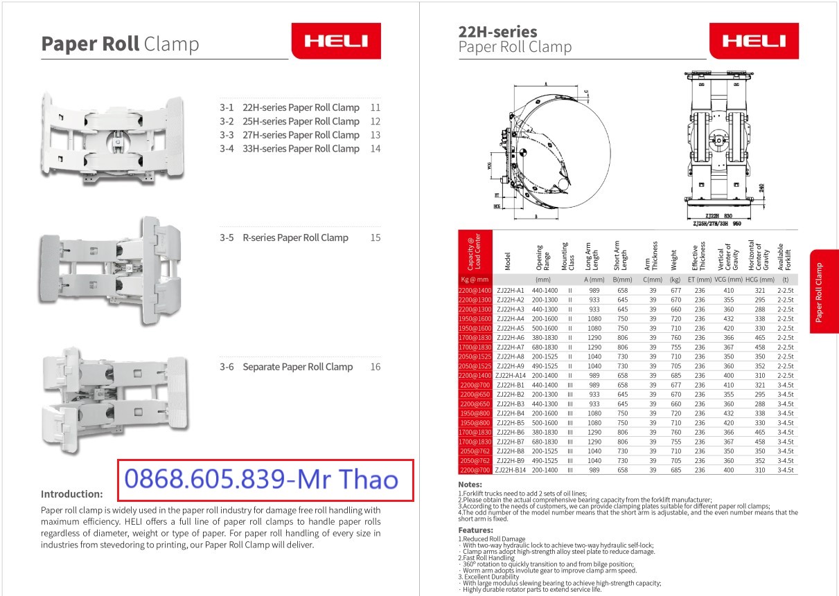 Xe nâng Heli 24h